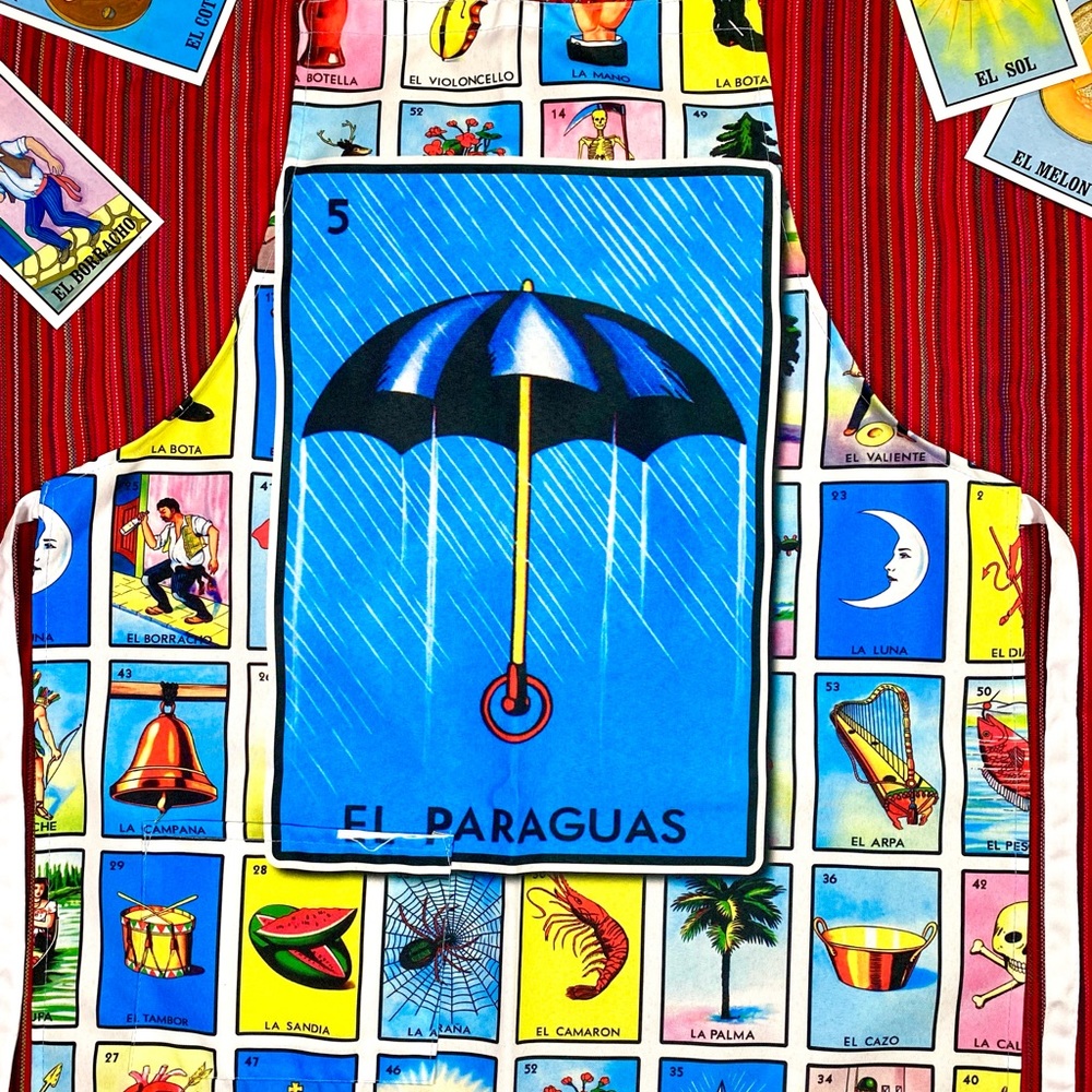 EL PARAGUAS LOTERIA APRON